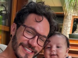 Eliezer celebra a evolução do filho de Ravi depois de sessões de fisioterapia (Foto: Instagram)