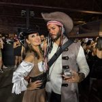 Fátima Bernardes e Túlio Gadêlha iniciam Carnaval 2025 com fantasia de piratas (Foto: Instagra,)