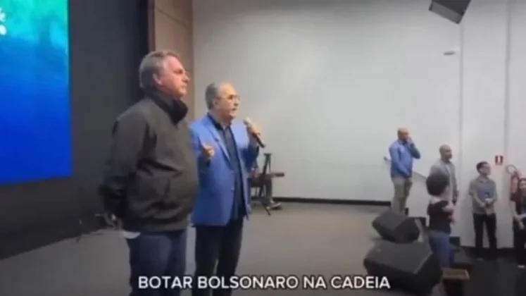 Silas Malafaia usa culto para defender Bolsonaro de acusações: "Ele não é ladrão" (Foto: X)