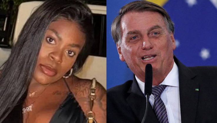 Jojo Todynho troca farpas na web sobre Bolsonaro em 2026: "Esperança é última que morre" (Foto: Instagram/Agência Brasil)