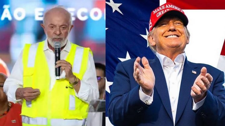 Lula rasga o verbo contra Trump: "Não foi eleito para ser xerife do mundo" (Foto: Agência Brasil/Trump)