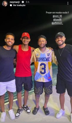 Neymar e FURIA: parceria de sucesso dentro e fora dos gramados. (Foto: Instagram)