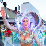 Paolla Oliveira alfineta jurados durante Desfile das Campeãs. (Foto: Reprodução)