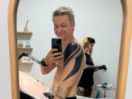 Lucas Lima surpreende com nova tatuagem. (Foto: Instagram)