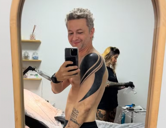 Lucas Lima surpreende com nova tatuagem. (Foto: Instagram)