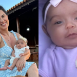 Graciele Lacerda revela cor dos olhos da filha com Zezé Di Camargo (Foto: Instagram)