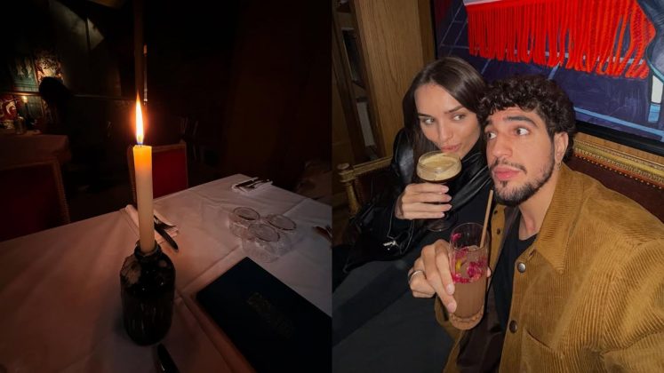 Nattan e Rafa Kalimann jantam à luz de velas em Paris: "Nova temporada" (Foto: Instagram)