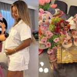 Brunna Gonçalves compartilha surpresa de café temático e visita de Minnie em viagem a Orlando (Foto: Instagram)