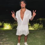 Nesta quinta-feira (20), Gabriel Medina esteve presente durante um evento no Beach Park, em Fortaleza, além de diversos famosos (Foto: Instagram)