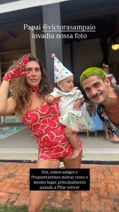 Fernanda Paes Leme abre o jogo sobre ter curtido o Carnaval com o ex-noivo (Foto: Instagram)