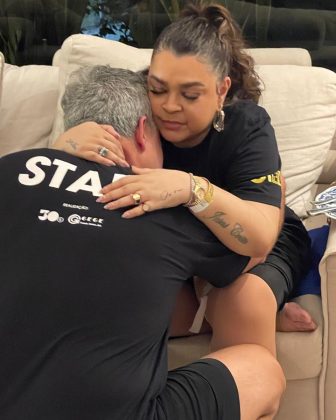 Preta Gil recebe visita do ex-marido durante recuperação após alta hospitalar (Foto: Instagram)