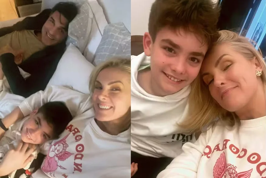 Ana Hickmann comemora retorno do filho após férias com o pai: "Alezinho está de volta" (Foto: Instagram)