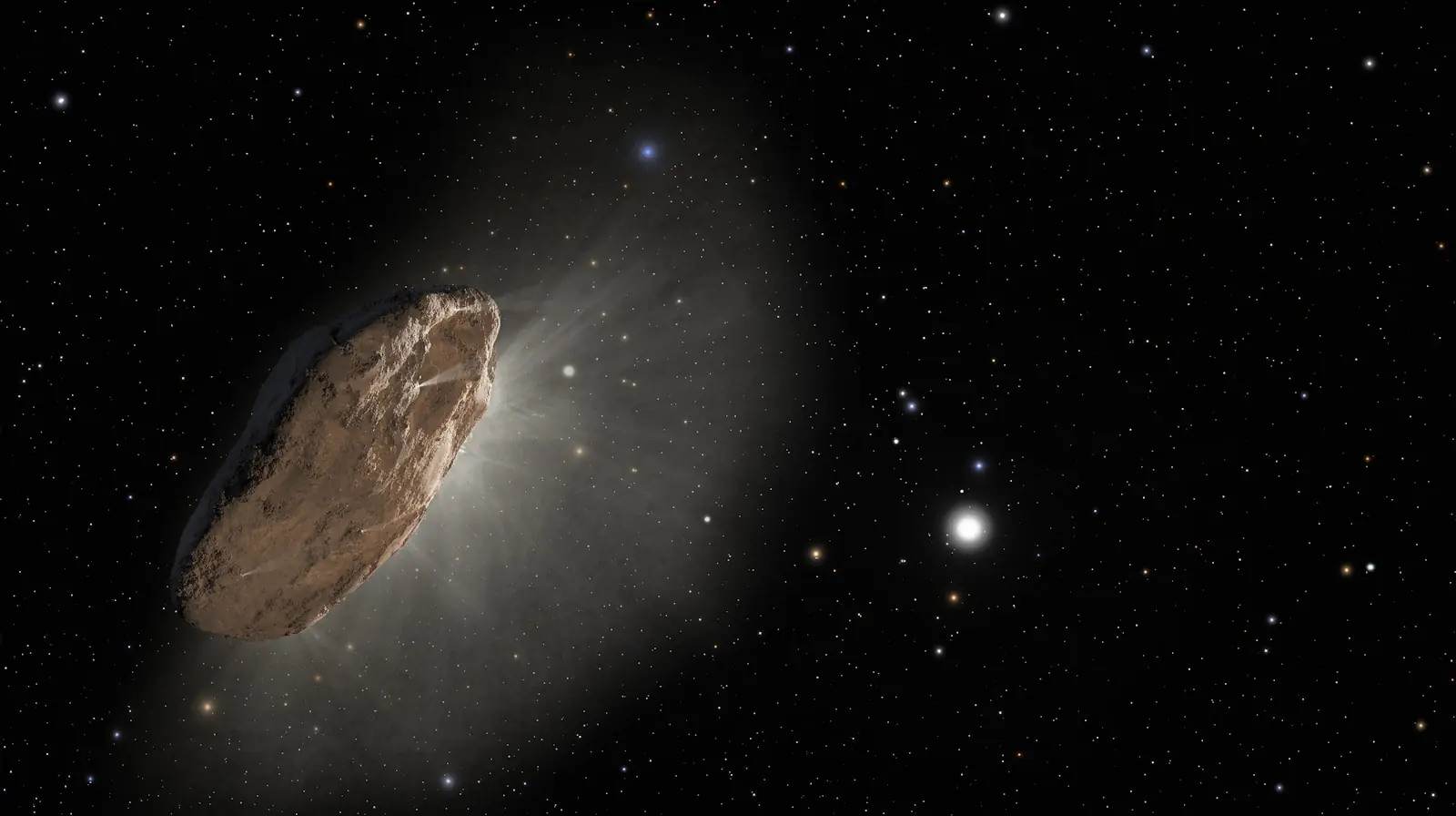 O asteroide 2022 AP7 tem cerca de 1,5 km de diâmetro. (Créditos: Unsplash / NASA Hubble Space Telescope)