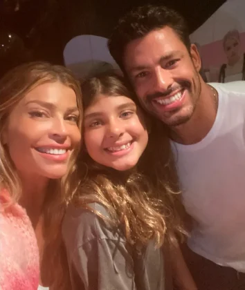 Grazi Massafera parabeniza Cauã Reymond no Dia dos Pais (Foto: Instagram)