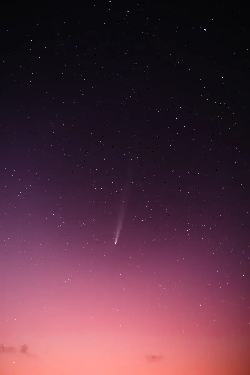 Gases que revelam pistas sobre objeto vindo de além do Sistema Solar. (Créditos: Unsplash / Saffu)