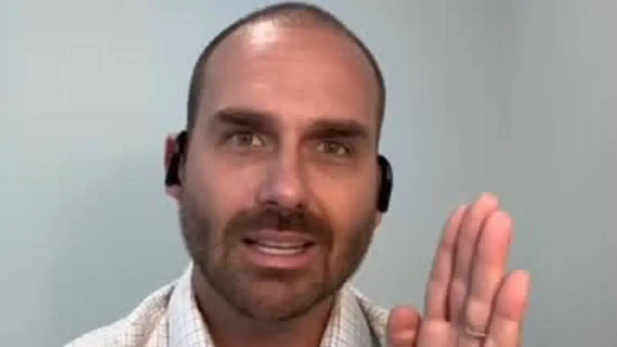 Eduardo Bolsonaro revela 'drama 'por bloqueio de contas bancárias: "Meus filhos vivem uma ditadura" (Foto: Instagram)