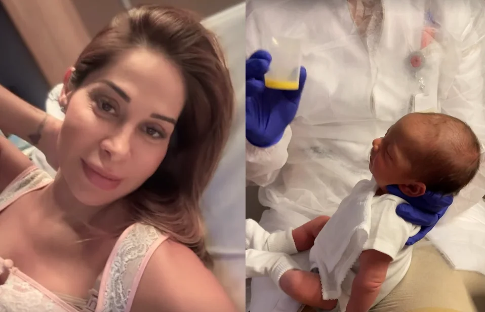 Maíra Cardi relata susto após filha recém-nascida engasgar: "Poderia ter morrido” (Foto: Instagram)