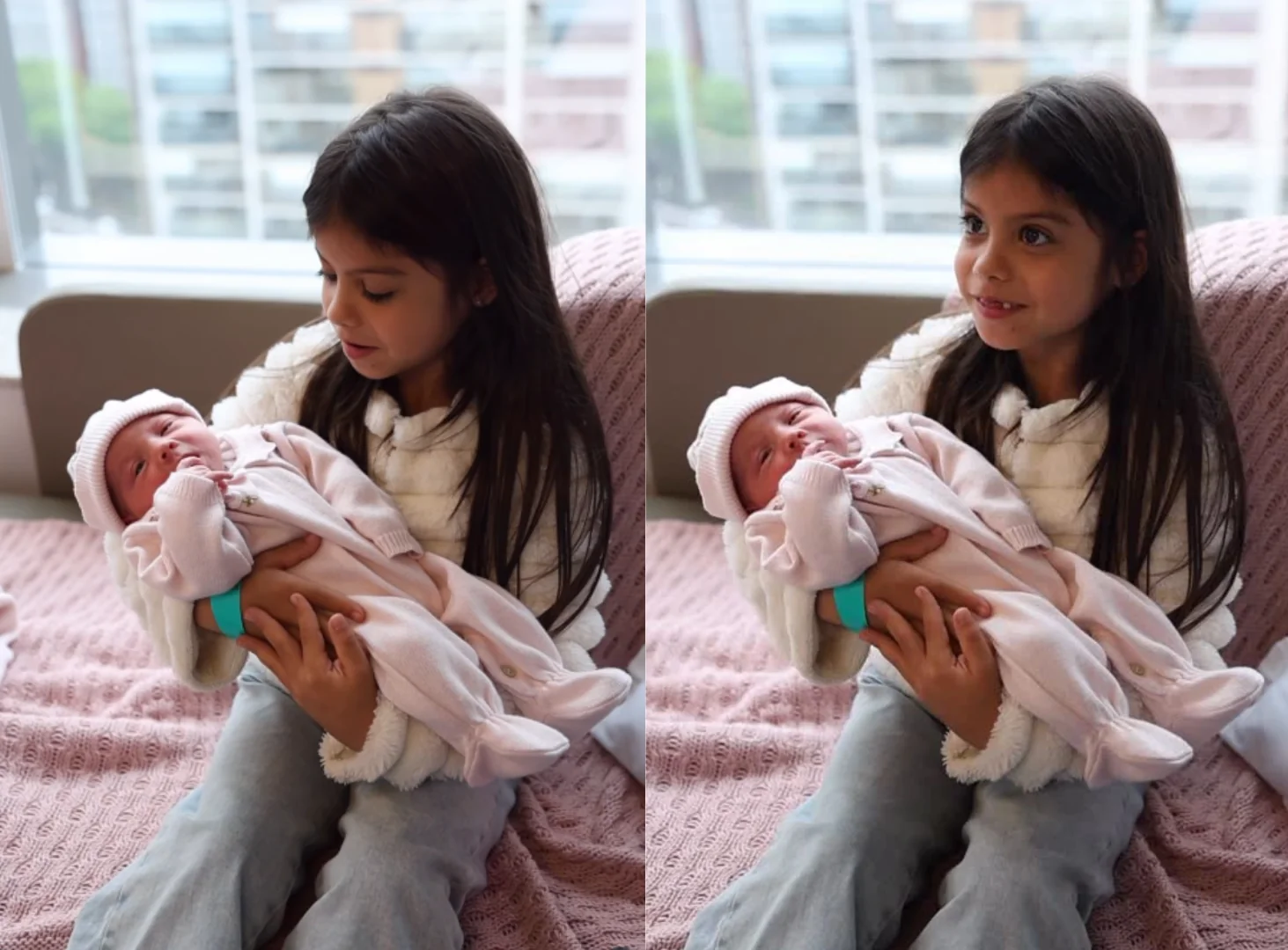 Maíra Cardi mostra encontro das filhas Sophia e Eloáh após nascimento da caçula: “Momento especial” (Foto: Instagram)