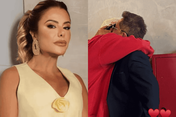 Poliana Rocha compartilha momento de carinho entre Leonardo e Zé Felipe