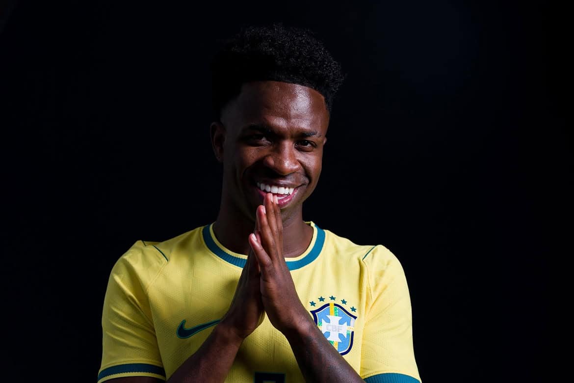 Vini Jr. propôs o recebimento de 20 milhões de euros líquidos por temporada para renovar o contrato com o Real Madrid. (Foto: Instagram)