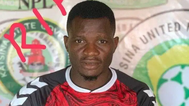 Chinedu Ozor, jogador do Katsina United, da Nigéria, se tornou alvo de uma situação extremamente inusitada nesta última terça-feira (11). (Foto: Instagram)