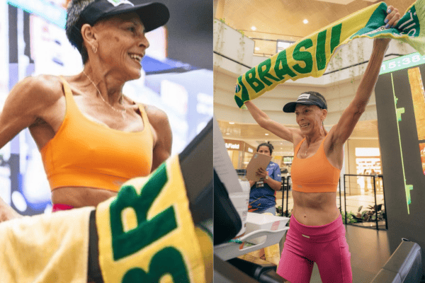 Brasileira corre por 7 dias em esteira e bate recorde mundial