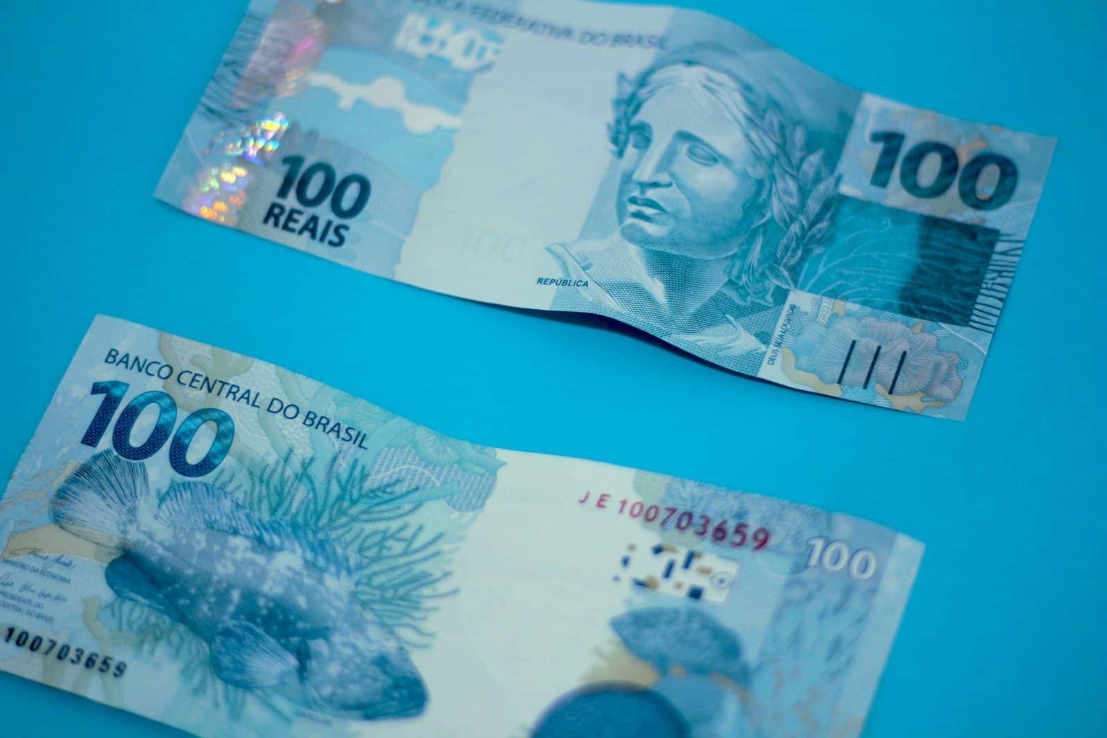 A couple of bills sitting next to each other