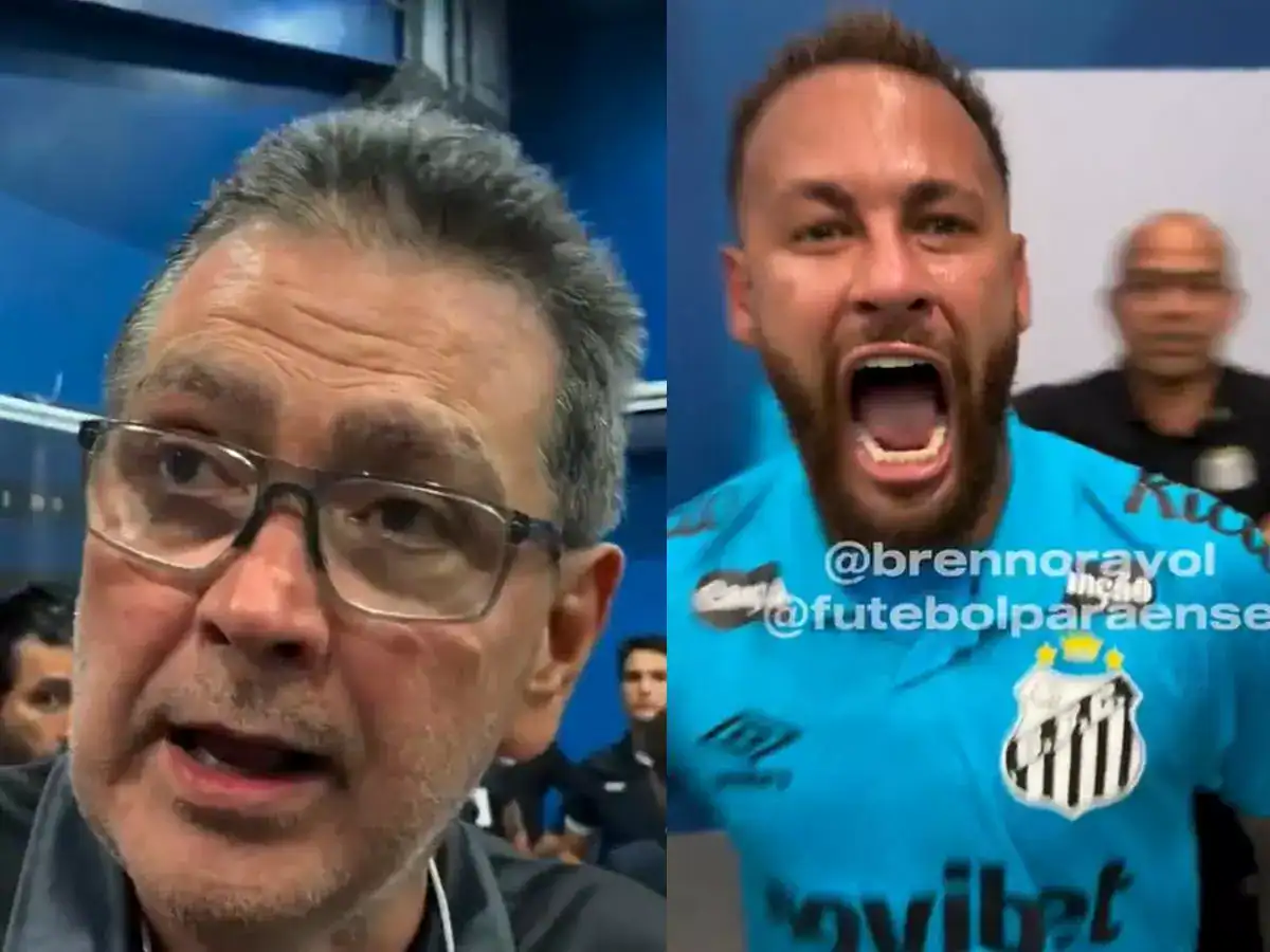 Neymar surpreende web com atitude após ser chamado de "vagabundo" em confusão do Santos (Foto: Instagram)