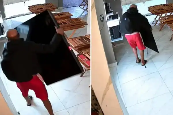 Pizzaria de ex-jogador do Santos sofre invasão na madrugada em Praia Grande