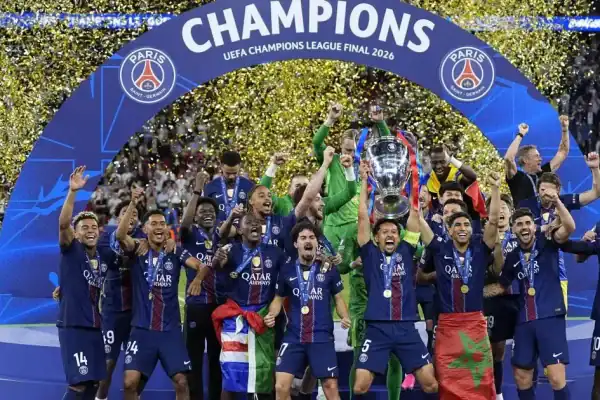 Uefa apresenta calendário da fase de liga da Champions League 2026/27