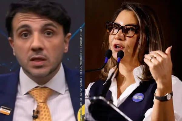 Renan Santos reage a Janja e volta a atacar primeira-dama: “Rainha louca”