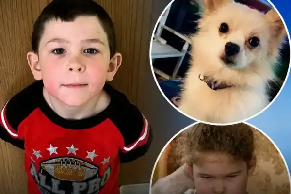 Menino de 5 anos acorda durante incêndio, salva a irmã, o cachorro e oito familiares