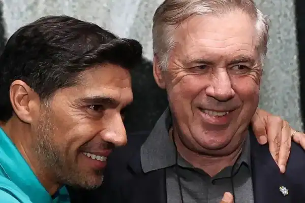 Ancelotti se encontra com Abel Ferreira na véspera da convocação antes de Botafogo x Palmeiras