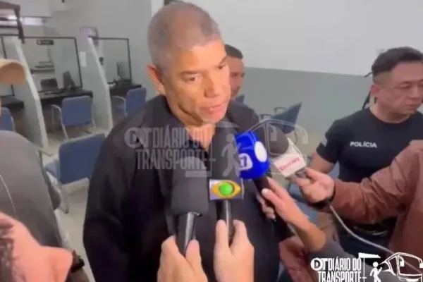 Milton Leite declara inocência ao se entregar: ‘Quem comete crime é que se arrepende’