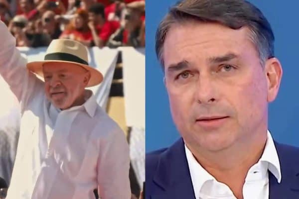 Propaganda de Lula é retirada do ar após ação de Flávio Bolsonaro no TSE