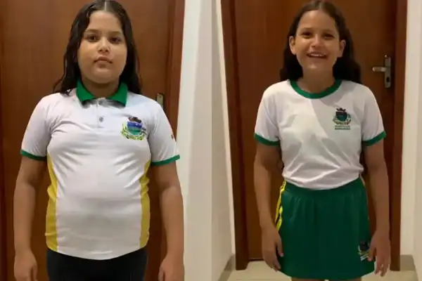 Menina de 10 anos muda rotina, perde 12 kg e surpreende com transformação