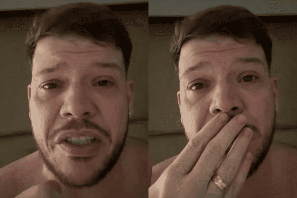 Ferrugem se emociona ao falar sobre caso de menino exposto por influenciadora