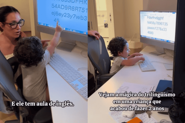 Menino de apenas 2 anos impressiona ao entender três idiomas e vídeo viraliza nas redes