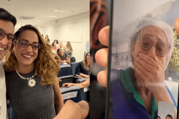 Médica realiza sonho emocionante e vai trabalhar na mesma maternidade onde a mãe está há 23 anos