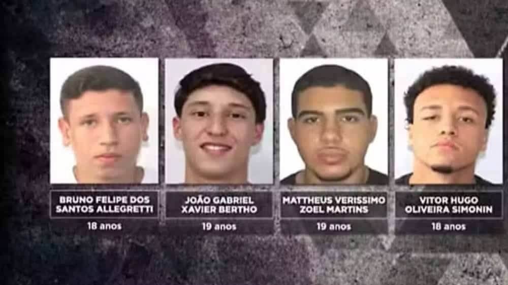 Justiça condena quatro homens a 15 anos de prisão por estupro coletivo de adolescente no Rio (Foto: Globo)