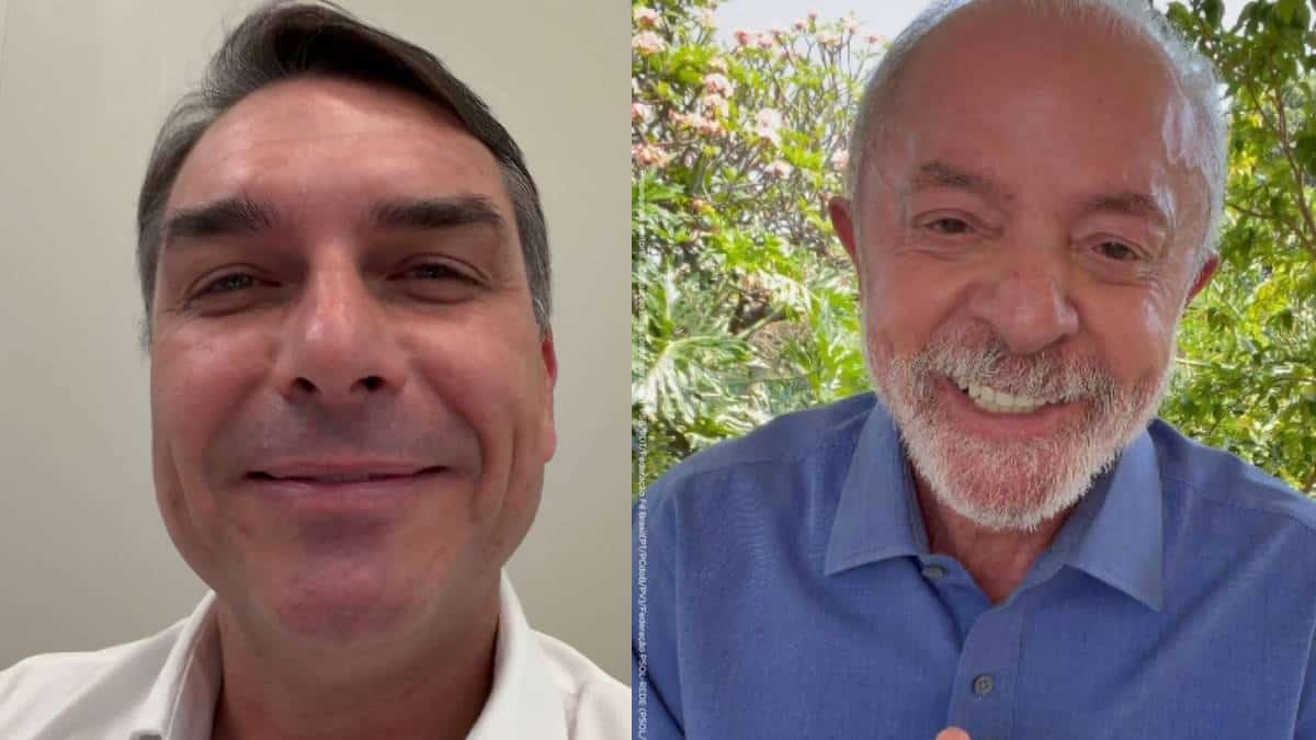 Flávio Bolsonaro confirma debate e provoca Lula: "Vou esfregar a verdade na sua cara" (Foto: Instagram)