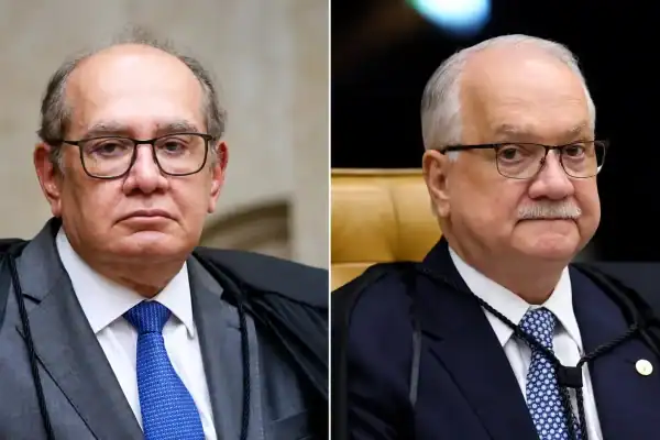 Gilmar Mendes homenageia Edson Fachin no STF em meio à crise na Corte