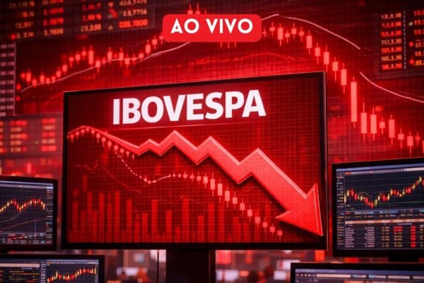 Ajustes de posições e cenário externo fazem Ibovespa recuar para 204 mil pontos