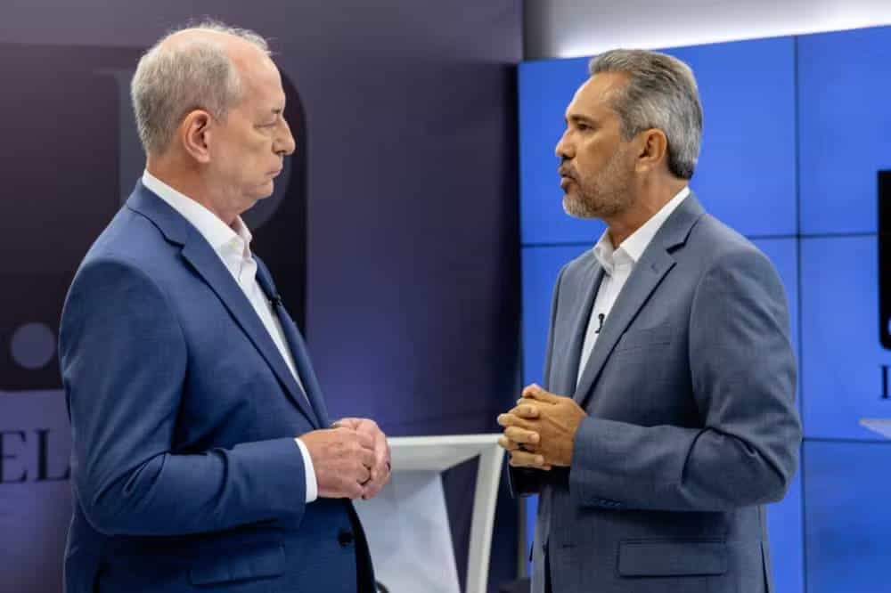 Ciro Gomes pede cassação de Elmano de Freitas e novas eleições no Ceará (Foto: Thiago Gadelha/ SVM)