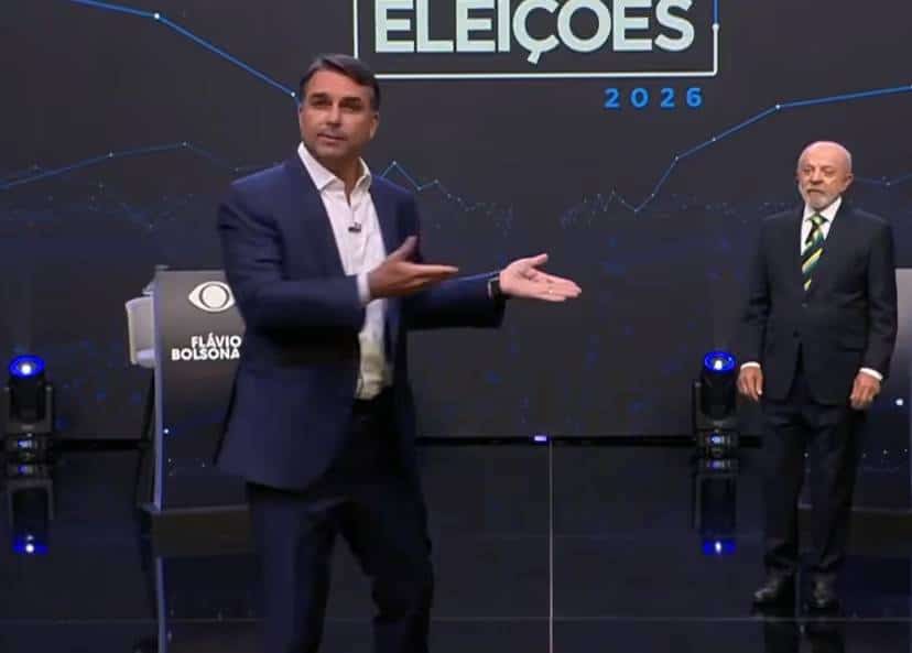 Eleitores de Flávio Bolsonaro estão mais decididos que os de Lula, aponta pesquisa (Foto: Band)